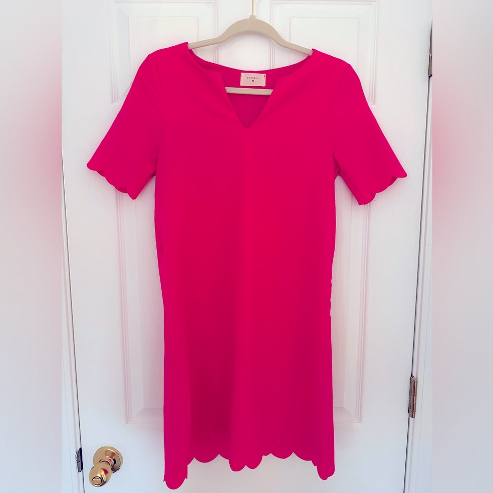 Everly Hot Pink Dress